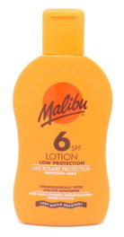 Malibu Loción Solar SPF6 Baja Protección 200ml