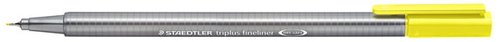 STAEDTLER Triplus Fineliner Amarillo Pálido (Set de 10) STAEDTLER Triplus Fineliner Amarillo Pálido (Set de 10)