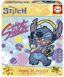 EDUCA BORRAS Puzzle 3D Lenticular de Stitch de 300 piezas