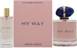 Giorgio Armani My Way Gift Set 90ml EDP + 15ml EDP