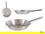 Sartén Aluminio Kinvara con Mango 22 cm - Plata, Apto para Gas y Horno, Apto para Lavavajillas (Set de 12)