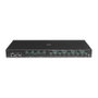 Lindy 38390 Matriz de conmutación AV 4x4 HDMI 4K60 con pantalla OLED