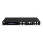 Lindy 38390 Matriz de conmutación AV 4x4 HDMI 4K60 con pantalla OLED