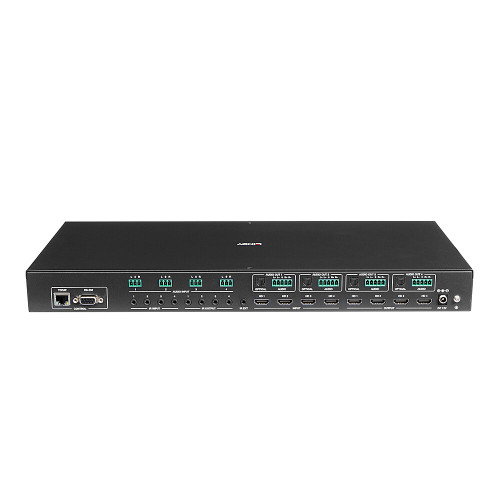 Lindy 38390 Matriz de conmutación AV 4x4 HDMI 4K60 con pantalla OLED Lindy 38390 Matriz de conmutación AV 4x4 HDMI 4K60 con pantalla OLED