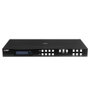 Lindy 38390 Matriz de conmutación AV 4x4 HDMI 4K60 con pantalla OLED