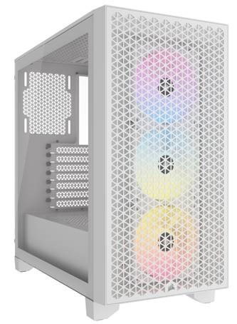 Corsair 3000D RGB AIRFLOW Blanca Corsair 3000D RGB AIRFLOW Blanca