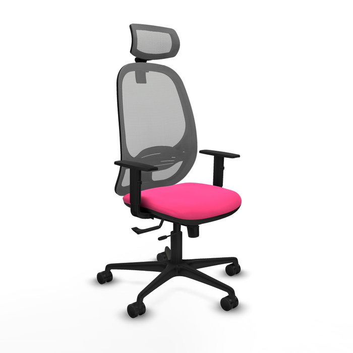 PIQUERAS Y CRESPO Silla de oficina Cilanco Rosa/Gris PIQUERAS Y CRESPO Silla de oficina Cilanco Rosa/Gris