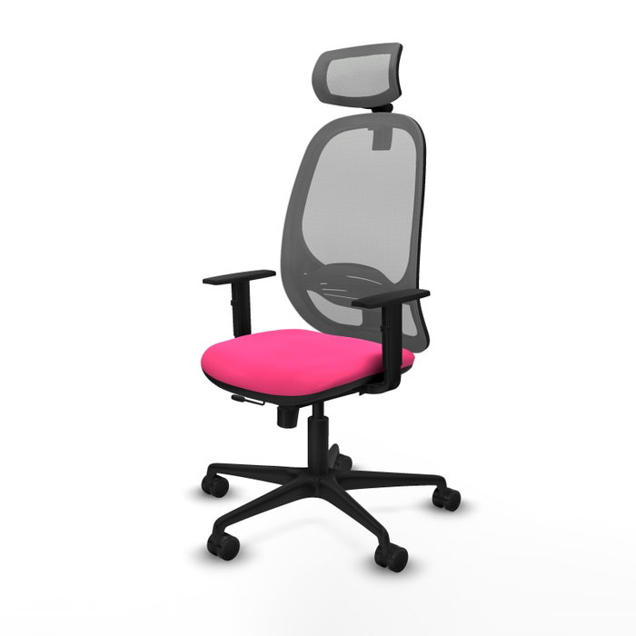 PIQUERAS Y CRESPO Silla de oficina Cilanco Rosa/Gris PIQUERAS Y CRESPO Silla de oficina Cilanco Rosa/Gris