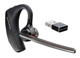 Poly Voyager 5200 UC Auricular Bluetooth con Estuche de Carga, Negro