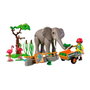 Playmobil My Life Elefante Con Cuidadora 72068