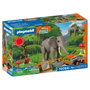 Playmobil My Life Elefante Con Cuidadora 72068