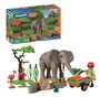 Playmobil 70662 - Playmobil My Life Elefante Con Cuidadora - Set de Figuras de Animal de la Selva para Niños de 4 a 10 Años