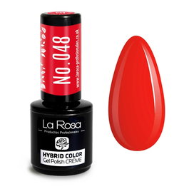 La Rosa Esmalte Semipermanente UV/LED Creme Nº 048 Rubí