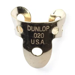 Dunlop Púas de dedo Brass .020 inch (Pack de 20)