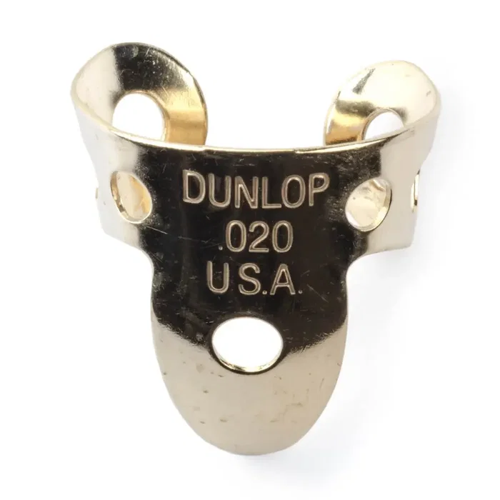 Dunlop Púas de dedo Brass .020 inch (Pack de 20) Dunlop Púas de dedo Brass .020 inch (Pack de 20)