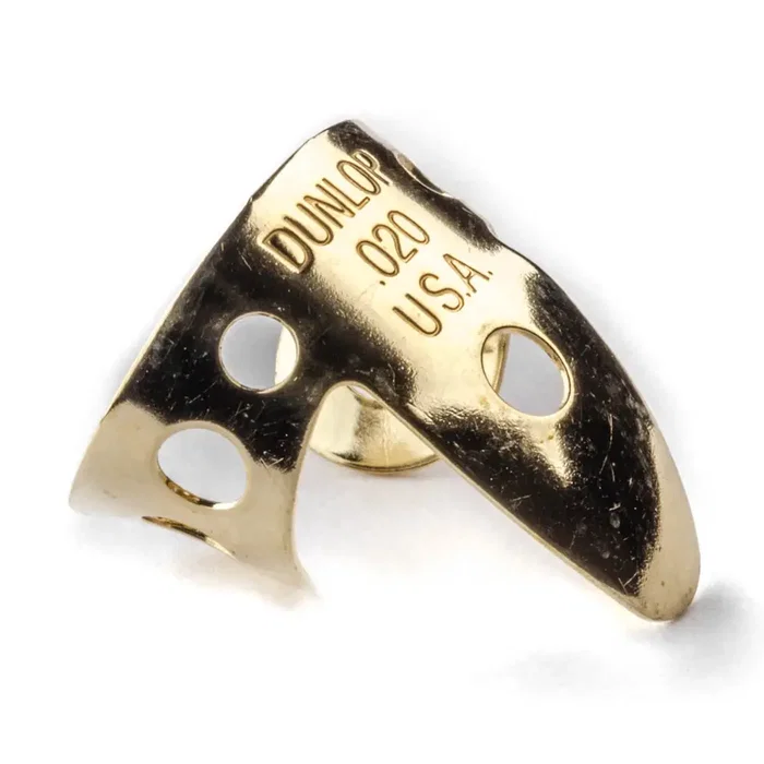 Dunlop Púas de dedo Brass .020 inch (Pack de 20) Dunlop Púas de dedo Brass .020 inch (Pack de 20)