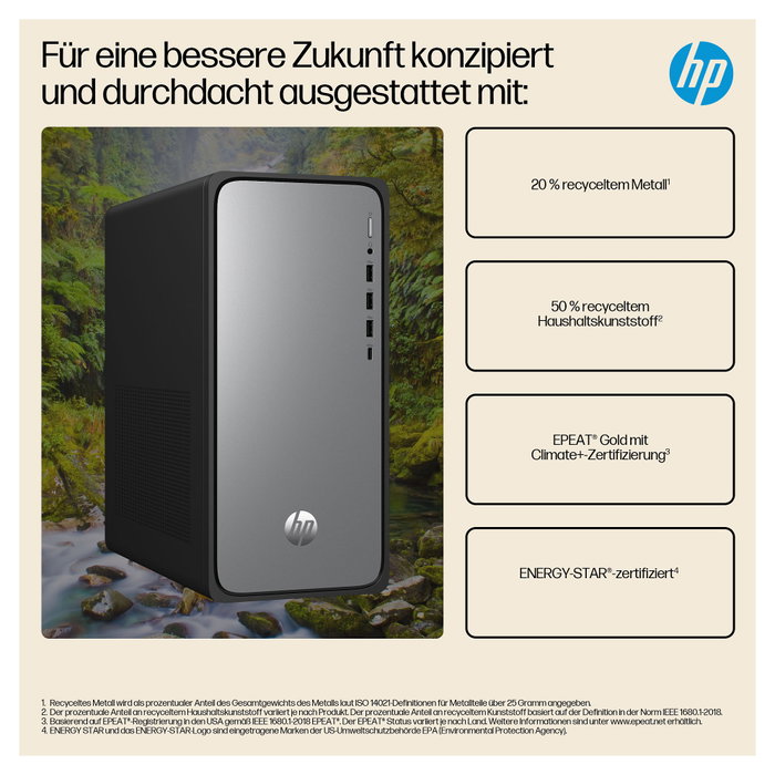 HP OmniDesk Desktop M02-0452ng i5-14400 16GB/512GB SSD Windows 11 Meteorsilber HP OmniDesk Desktop M02-0452ng i5-14400 16GB/512GB SSD Windows 11 Meteorsilber