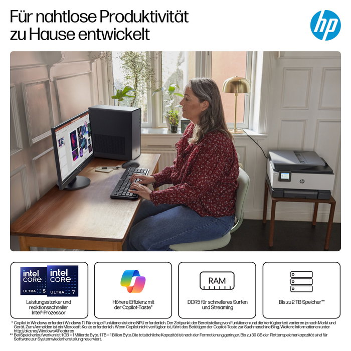 HP OmniDesk Desktop M02-0452ng i5-14400 16GB/512GB SSD Windows 11 Meteorsilber HP OmniDesk Desktop M02-0452ng i5-14400 16GB/512GB SSD Windows 11 Meteorsilber