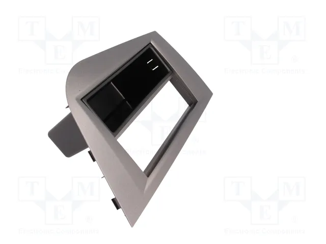 ACV Bastidor de montaje de radio para Seat, 2 ISO, antracita