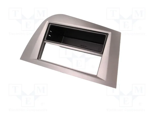 ACV Bastidor de montaje de radio para Seat, 2 ISO, antracita