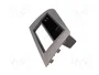 ACV Bastidor de montaje de radio para Seat, 2 ISO, antracita