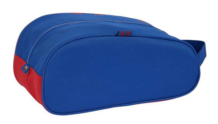 Zapatillero de Viaje F.C. Barcelona Azul Granate 34 x 15 x 18 cm