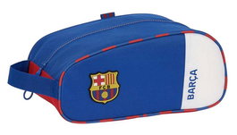 Zapatillero de Viaje F.C. Barcelona Azul Granate 34 x 15 x 18 cm