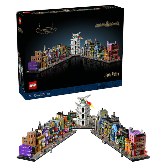 LEGO Harry Potter 76444 Tiendas Mágicas del Callejón Diagon