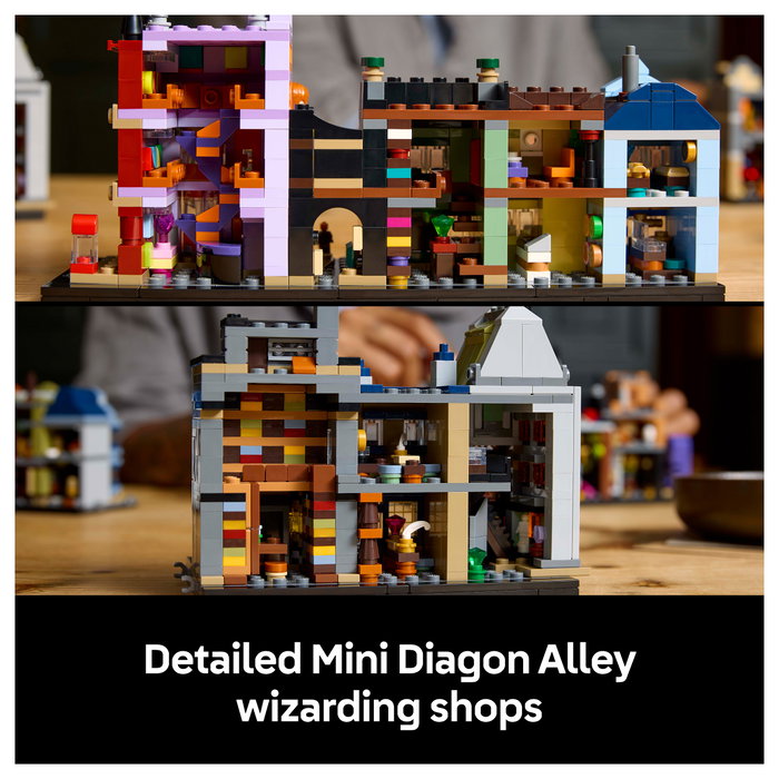 LEGO Harry Potter 76444 Tiendas Mágicas del Callejón Diagon
