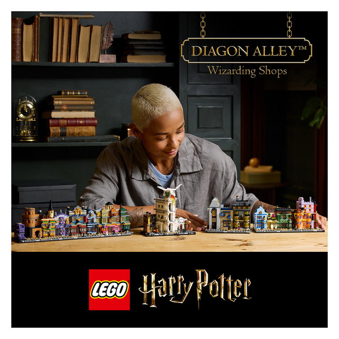 LEGO Harry Potter 76444 Tiendas Mágicas del Callejón Diagon