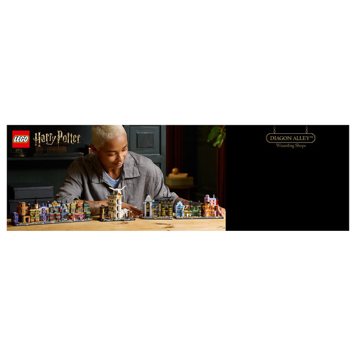 LEGO Harry Potter 76444 Tiendas Mágicas del Callejón Diagon