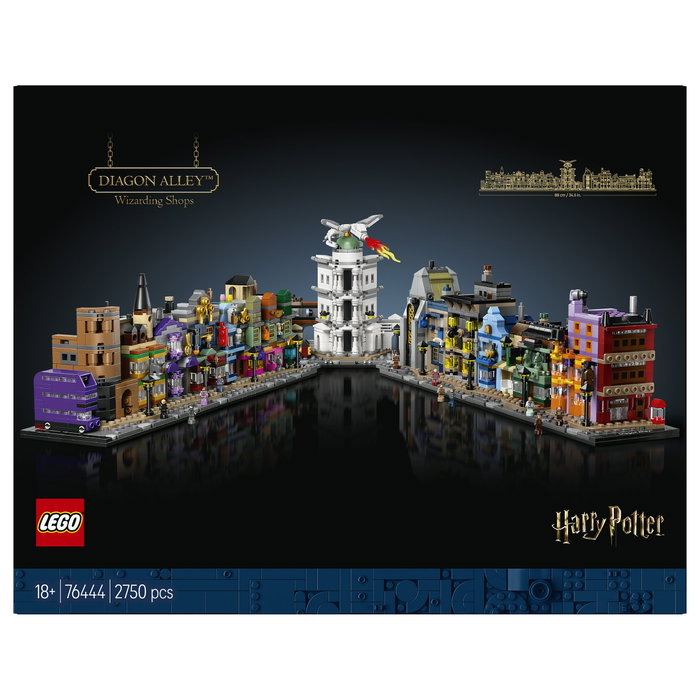 LEGO Harry Potter 76444 Tiendas Mágicas del Callejón Diagon