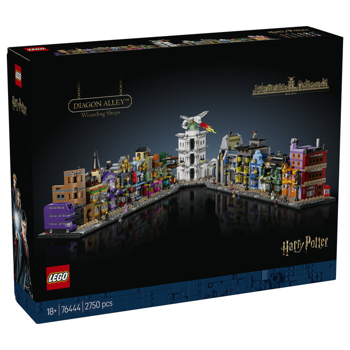 LEGO Harry Potter 76444 Tiendas Mágicas del Callejón Diagon
