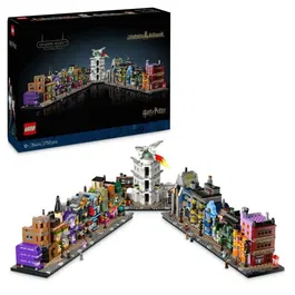 LEGO Harry Potter Tiendas Mágicas del Callejón Diagon 76444 Juego Construcción 2750 Piezas