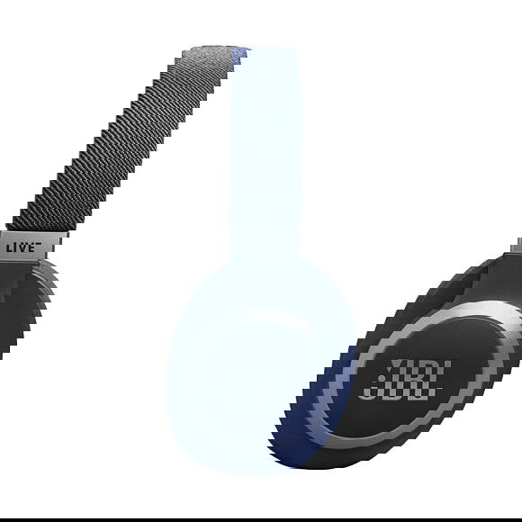 JBL Live 770NC Auriculares Bluetooth Over Ear con Cancelación Activa de Ruido (ANC), 50h Autonomía, Azul