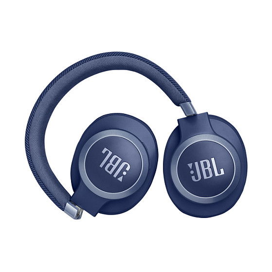 JBL Live 770NC Auriculares Bluetooth Over Ear con Cancelación Activa de Ruido (ANC), 50h Autonomía, Azul