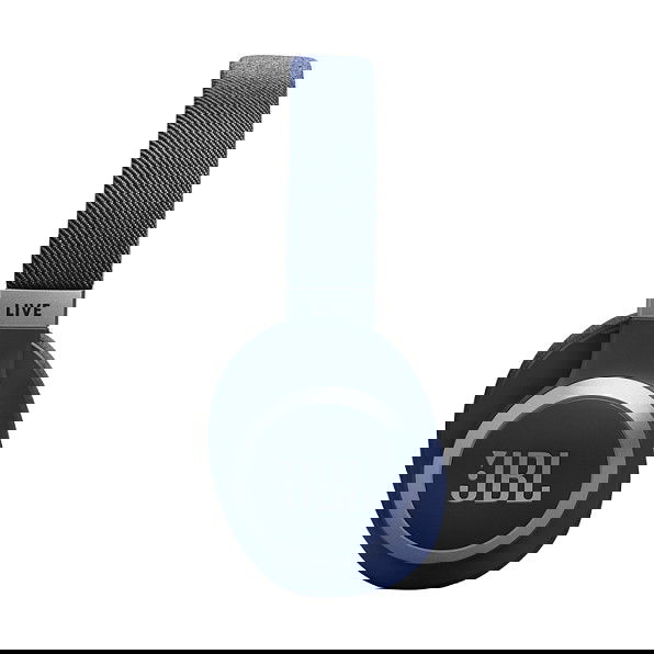 JBL Live 770NC Auriculares Bluetooth Over Ear con Cancelación Activa de Ruido (ANC), 50h Autonomía, Azul