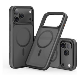 Nevox StyleShell Invisio para iPhone 17 Pro compatible con MagSafe, negro