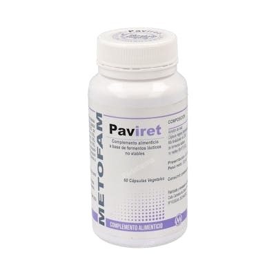 METOFAM Paviret 60 Capsulas