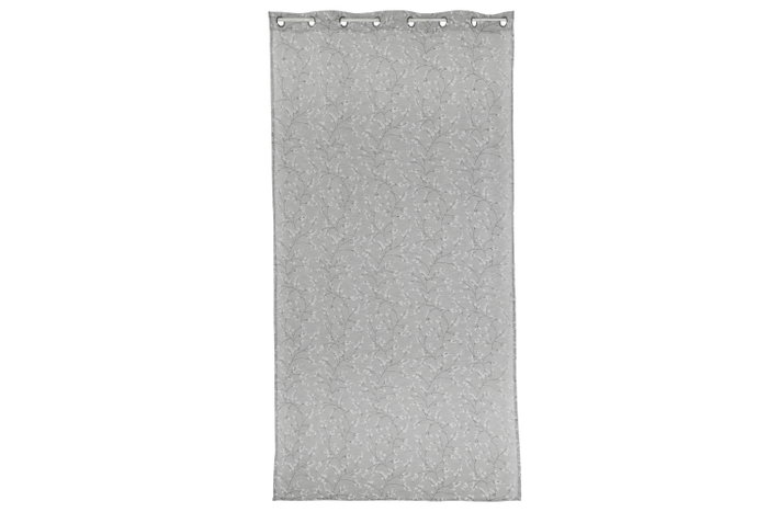 DKD Home Decor Cortina Romantico Gris Claro 260 x 140 cm (2 Unidades) DKD Home Decor Cortina Romantico Gris Claro 260 x 140 cm (2 Unidades)