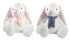DKD Home Decor Peluche Conejo Crema Poliester 40 x 100 x 50 cm (2 Unidades)