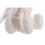 DKD Home Decor Set de 2 Peluches de Conejo Crema