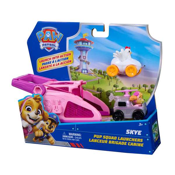 Spin Master PAW Vehículo Pup Squad Launcher Skye