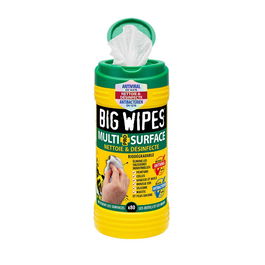 Big Wipes Toallitas Multisuperficie Industriales Biodegradables 80 Uds