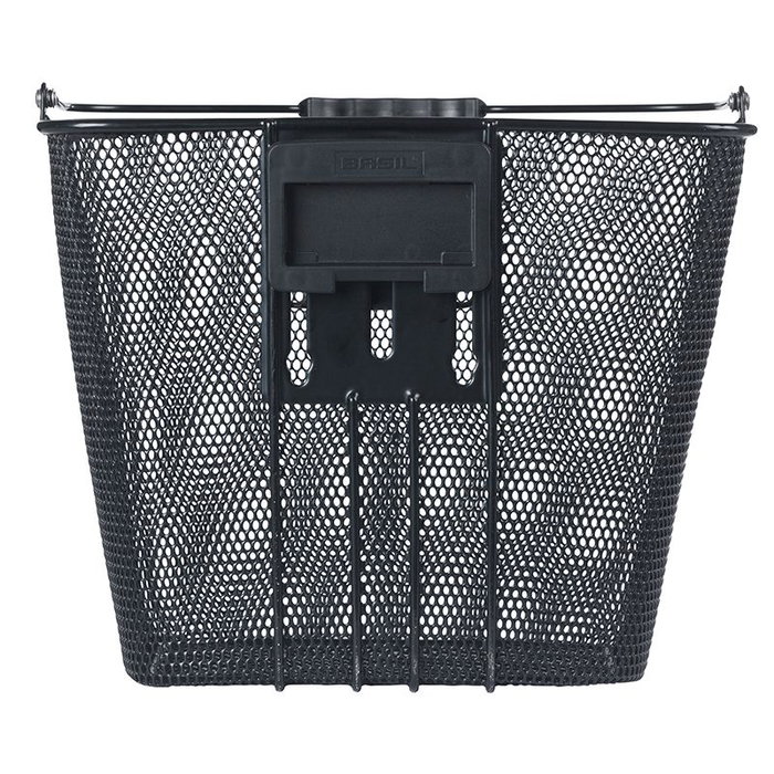 Basil Bilbao KF Cesta para Bicicleta Manillar Acero 22x26x28 cm Compatible KlickFix Basil Bilbao KF Cesta para Bicicleta Manillar Acero 22x26x28 cm Compatible KlickFix