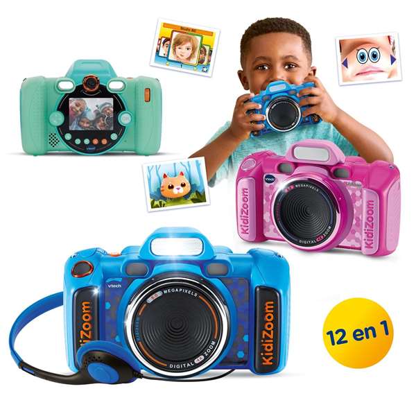Vtech Kidizoom Duo FX 12 en 1 Cámara Digital Infantil Aguamarina Vtech Kidizoom Duo FX 12 en 1 Cámara Digital Infantil Aguamarina