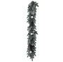 DKD Home Decor Guirnalda Navidad LED Verde Blanco 13 x 152 x 25 cm 2 Unidades