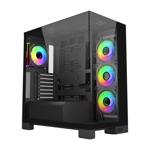 FSP M540-BA ARGB TG Black Midi Tower FSP M540-BA ARGB TG Black Midi Tower