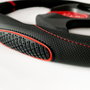 Momo Funda de Volante Supergrip Universal Negro y Rojo 38-39cm