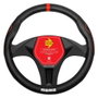 Momo Funda de Volante Supergrip Universal Negro y Rojo 38-39cm